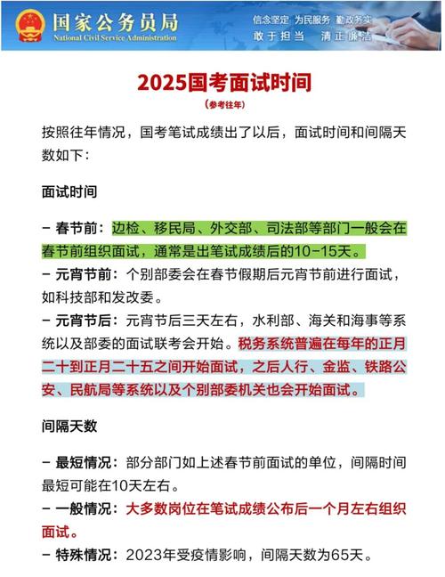 2026国考面试具体时间何时公布?不同岗位面试安排是否有差异?-图3 2026国考面试具体时间何时公布?不同岗位面试安排是否有差异?-图3