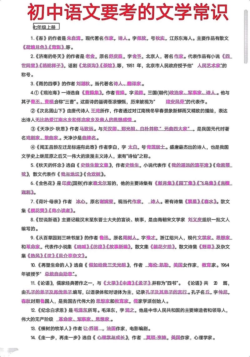 初中文化常识学习中,学生如何高效掌握跨学科知识点并应用于实际?-图3 初中文化常识学习中,学生如何高效掌握跨学科知识点并应用于实际?-图3