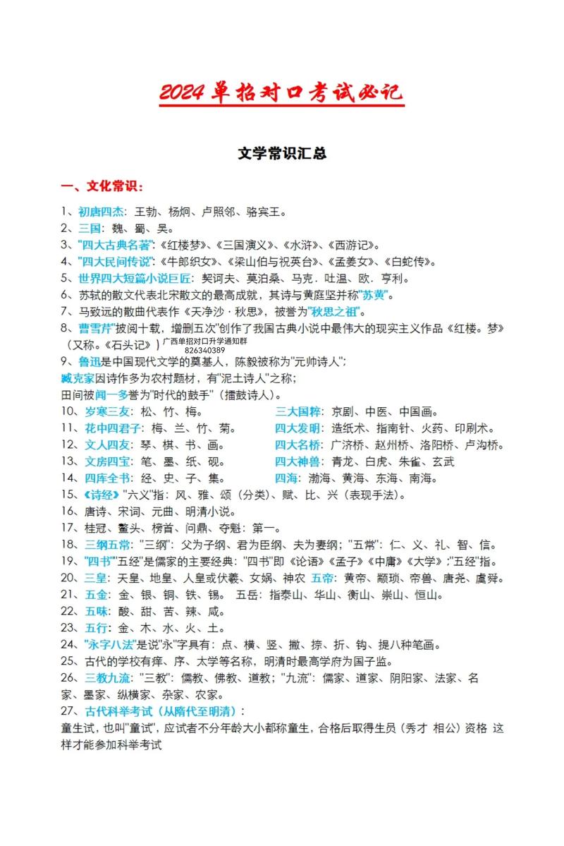 文学常识高考总结,高频考点有哪些?如何高效记忆?-图3 文学常识高考总结,高频考点有哪些?如何高效记忆?-图3